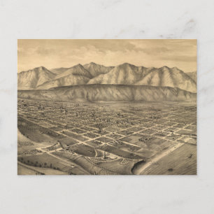 Postale Carte vintage de Père Noël Barbara CA (1877)