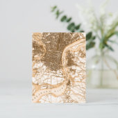 Postale Carte vintage de Philadelphie (Debout devant)