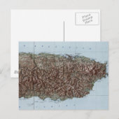 Postale Carte vintage de Porto Rico (1952) (Devant / Derrière)