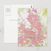 Postale Carte vintage de Roanoke Virginia (1963) 2 (Devant / Derrière)