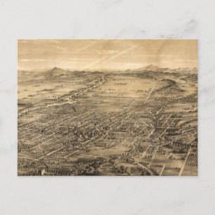 Postale Carte vintage de San Jose CA (1869)