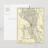 Postale Carte vintage de Seattle (1914) (Devant / Derrière)