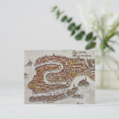 Postale Carte vintage de Venise (1649) (Debout devant)
