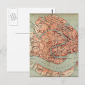 Postale Carte vintage de Venise Italie (1920) (Devant / Derrière)