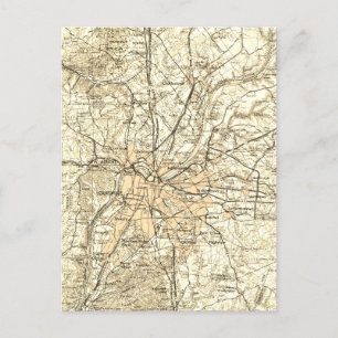 Postale Carte Vintage du Kentucky Louisville