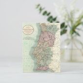 Postale Carte vintage du Portugal (1801) (Debout devant)