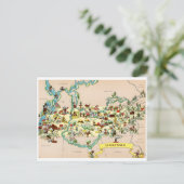 Postale Carte Vintage du Tennessee (Debout devant)