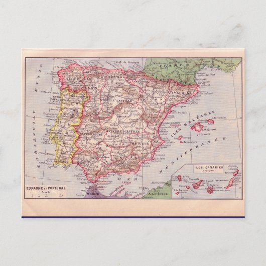Postale Carte vintage, Espagne, vers 1920 (Devant)