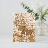 Postale Carte Vintage Eugene Oregon (Debout devant)