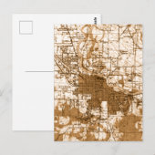 Postale Carte Vintage Eugene Oregon (Devant / Derrière)