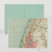 Postale Carte Vintage exceptionnelle d'Israël (Devant / Derrière)