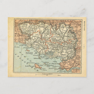 Postale Carte vintage France Morbihan