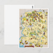 Postale Carte Vintage Funny de l'Arizona (Devant / Derrière)