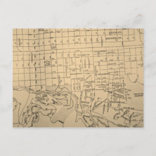 Postale Carte Vintage Huntington, WV