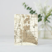 Postale Carte Vintage Long Beach California (Debout devant)