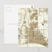 Postale Carte Vintage Long Beach California (Devant / Derrière)