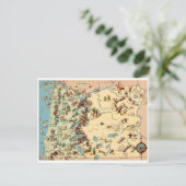 Postale Carte Vintage Oregon Funny (Debout devant)