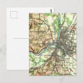 Postale Carte Vintage Salem Oregon (Devant / Derrière)