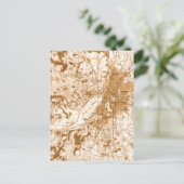 Postale Carte vintage Salem Oregon (Debout devant)