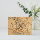 Postale Carte Vintage TORONTO (Debout devant)