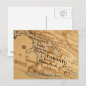 Postale Carte Vintage TORONTO (Devant / Derrière)