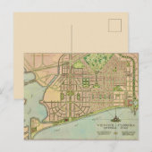 Postale Carte Vintage Venice Florida (Devant / Derrière)