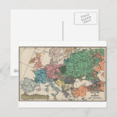 Postale Carte Vintage voyage (Devant / Derrière)