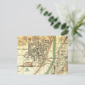 Postale Carte vintage West Lafayette Indiana Purdue (Debout devant)