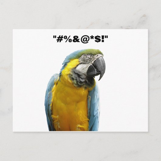 Postale Carte "Vous avez voté pour lui" (Devant)