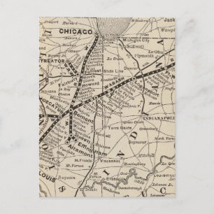 Postale Carte Wabash Railway