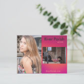 Postale Carte Zed/Comp Modélisateur Acteurs (Debout devant)