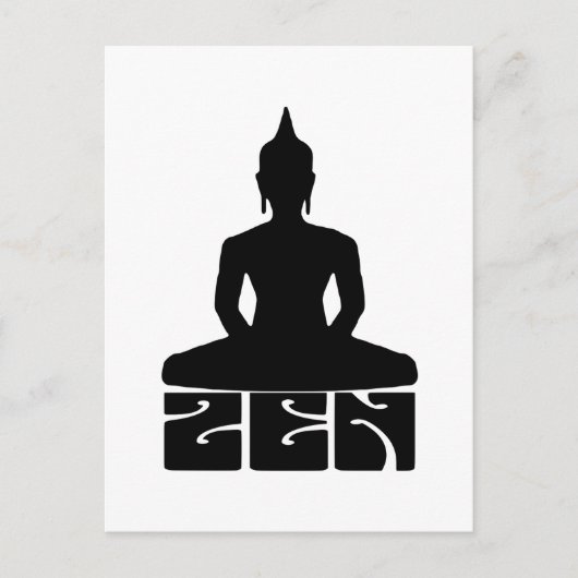 Postale Carte ZEN MOOD (Devant)