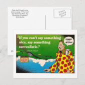 Postale Carte Zippy Surréaliste (Devant / Derrière)