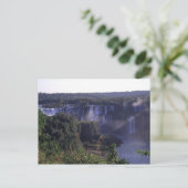 Postale Cascades d'Iguacu, Brésil et Argentine, Carte post (Debout devant)