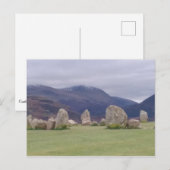 Postale Castlerigg Stone Circle - Lake District Carte post (Devant / Derrière)