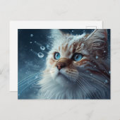 Postale Cat Divers-kaarten Briefkaart (Voorkant / Achterkant)