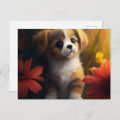 Postale CatDog-kaart Briefkaart (Voorkant / Achterkant)