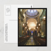 Postale Cathédrale Basilique de Pierre et Paul, Carte post (Devant / Derrière)