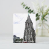 Postale Cathédrale ChristChurch, Nouvelle-Zélande Carte po (Debout devant)