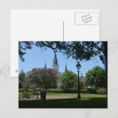 Postale Cathédrale Saint-Louis du Quartier français Carte  (Devant / Derrière)