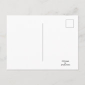 Postale "Ce n'est pas lundi" carte personnalisée Squirrel  (Dos)