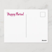 Postale Chag Purim Sameach Hebrew Purim Carte de vacances (Dos)