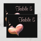 Postale Chaînes cardiaques de la carte de numéro de tablea (Devant / Derrière)