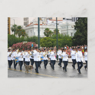 Postale Changement des gardes à Athènes Carte Grèce
