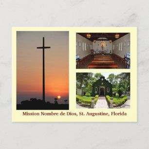Postale Chapelle de la mission de Nombre de Dios Carte pos