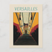 Postale Château de Versailles illustration France Carte po (Devant)