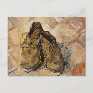 Postale Chaussures par Vincent Van Gogh, 1886 Carte postal
