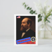 Postale Chester A. Carte Arthur Baseball (Debout devant)