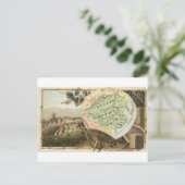 Postale Chine, carte vintage 1889 (Debout devant)