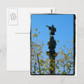 Postale Christopher Columbus - Barcelone, Espagne Carte po (Devant / Derrière)